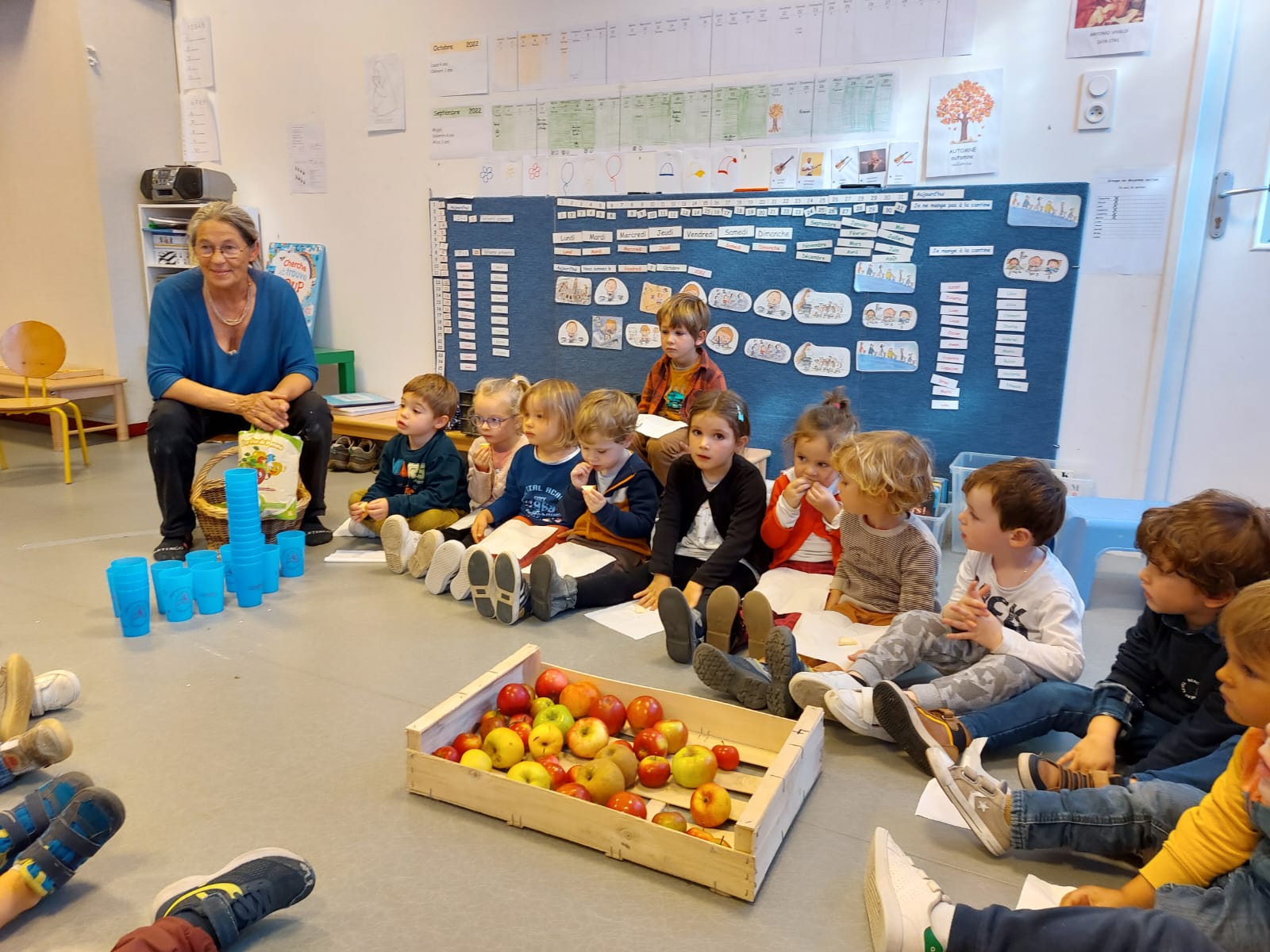 Semaine du goût : cuisine et dégustation chez les petits...