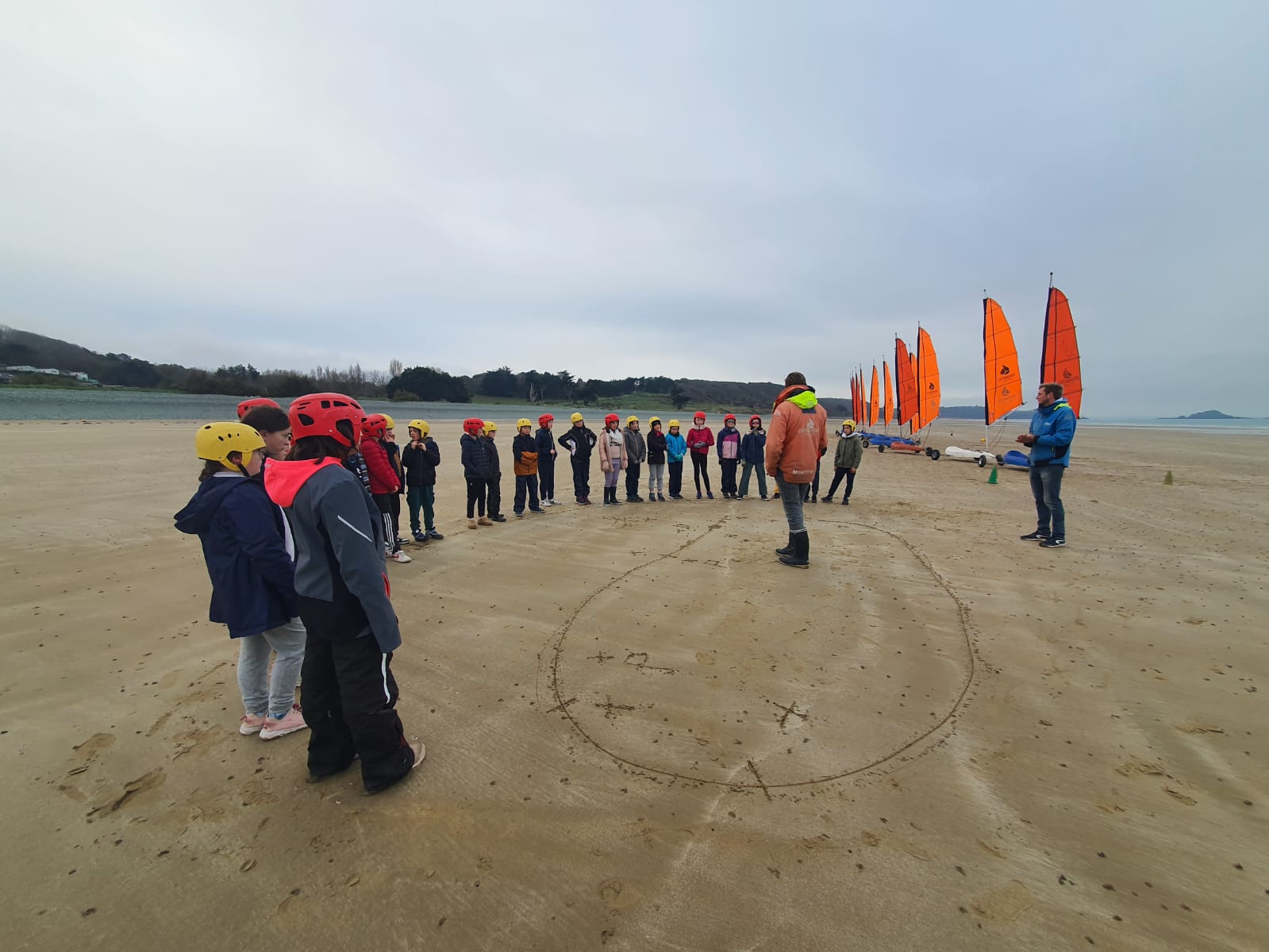 CHAR A VOILE CM DERNIERE SEANCE