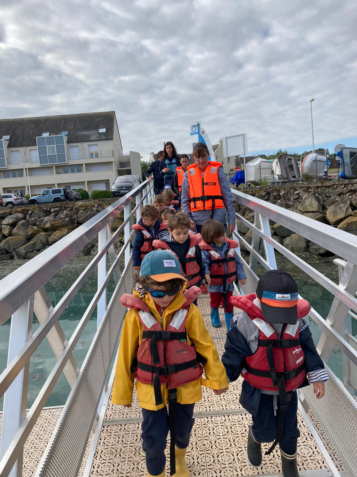 SORTIE EN MER DES MATERNELLES