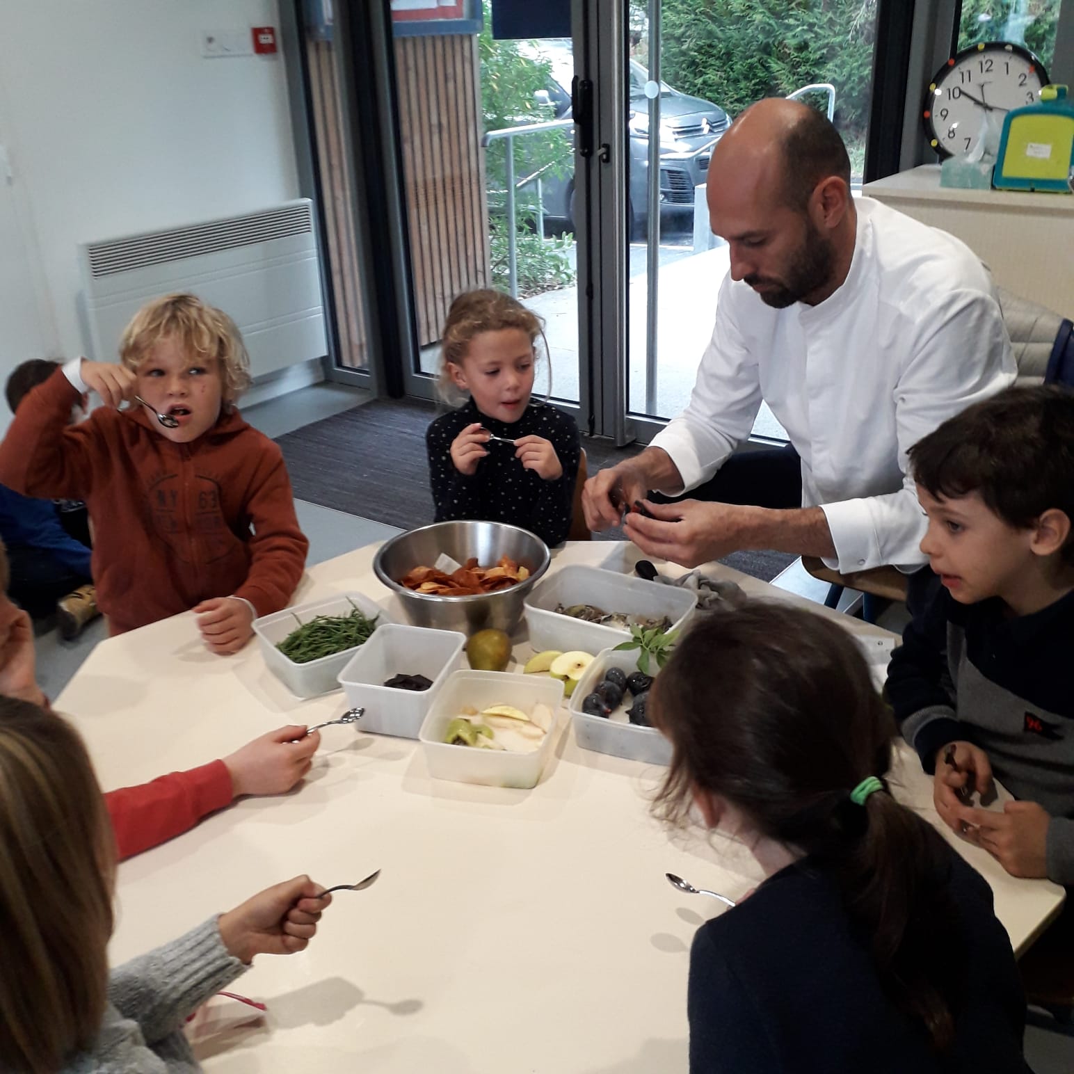 La semaine du goût à l'école.