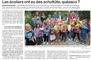 LES CP A LA MAIRIE