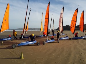 char à voile